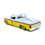 Chevrolet Cheyenne 10 Pickup 1973 Shell M2 Machines Escala 1/24 Amarillo Metal - Imagen 6