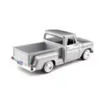 GMC C1000 Fenderside 1966 Pickup Plata Motor Max Escala 1/24 - Imagen 6