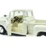 GMC Blue Chip Pickup 1957 Blanco Motor Max Escala 1/24 - Imagen 9