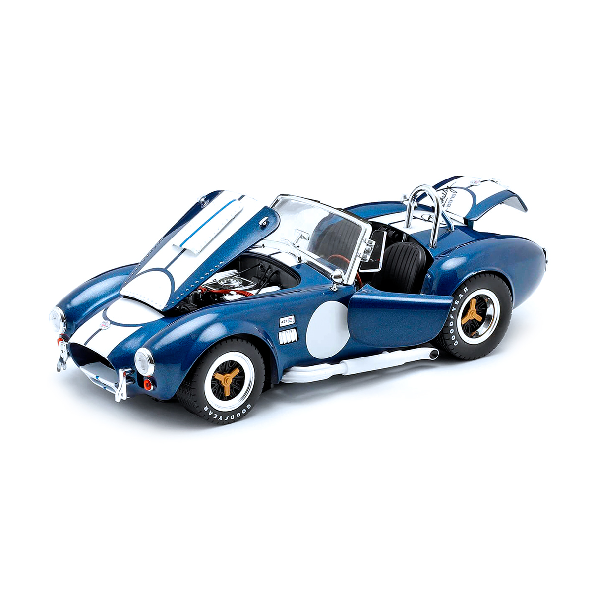 SHELBY COLLECTIBLES 1/18 - SHELBY 427 S/C - GULF COLORS - 1965 SHELBY129