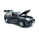 Porsche Cayenne Turbo Gris Show Room Norev Escala 1/18 - Imagen 3