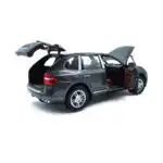 Porsche Cayenne Turbo Gris Show Room Norev Escala 1/18 - Imagen 6