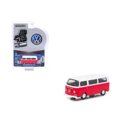 VW Combi Type 2 Bus 1968 RD V Dub Greenlight Escala 1/64