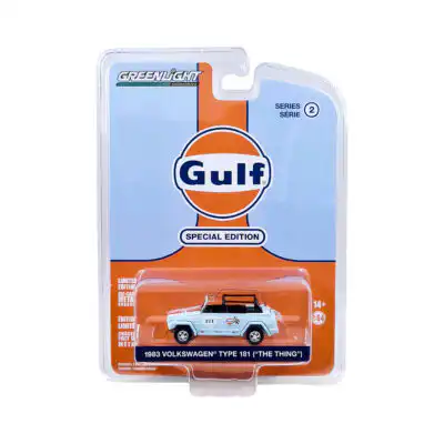 VW Type 181 Thing 1983 Safari Gulf Greenlight Escala 1/64