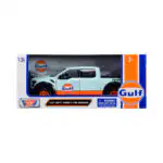 Ford F150 Raptor 2017 Pick Up Gulf Motor Max Escala 1/24 - Imagen 10