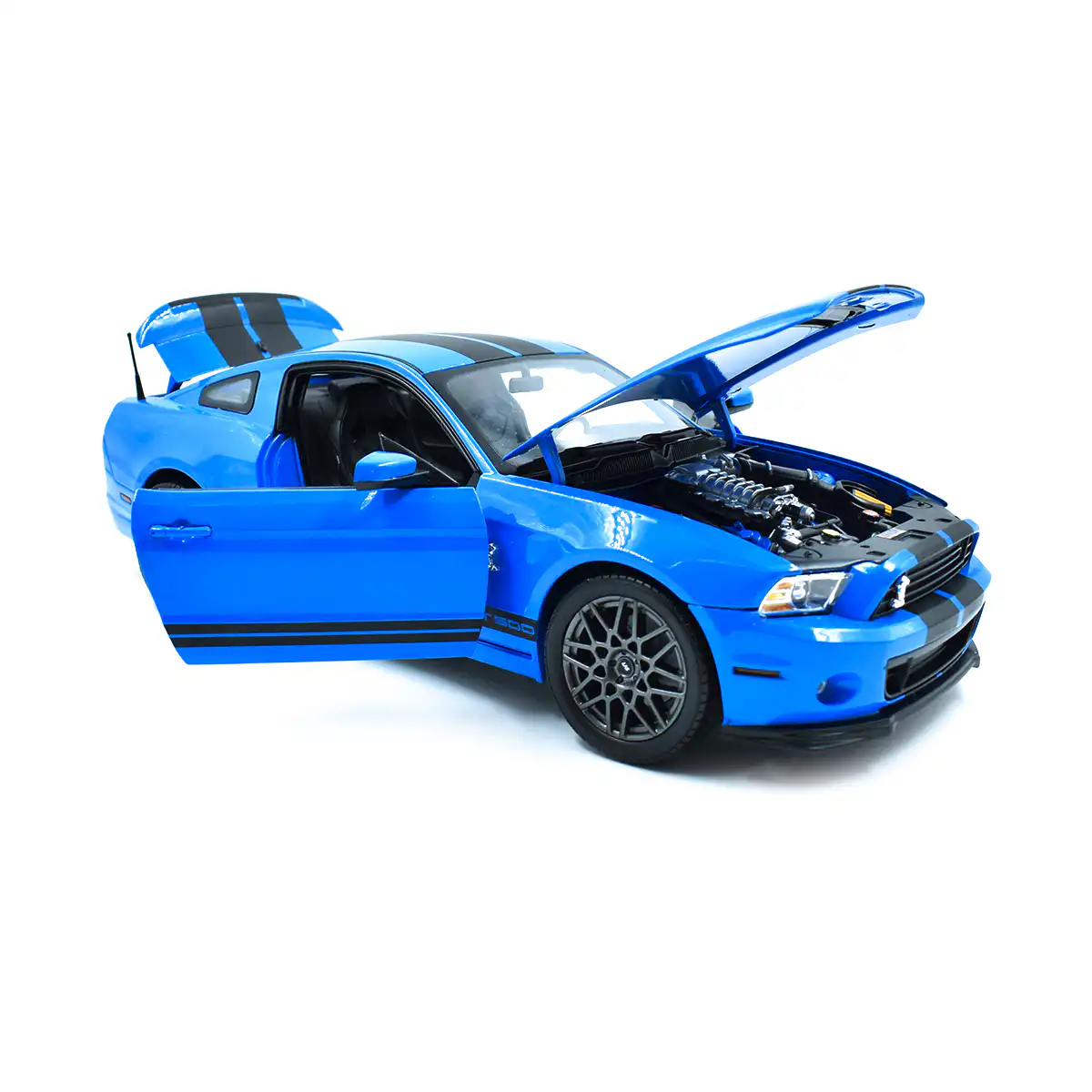 Ford Shelby GT500 2013 Azul Shelby Collectibles Escala 1/18