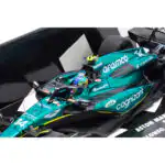 Fernando Alonso Aston Martin GP Bahrain 2023 Minichamps 1/43 - Imagen 6