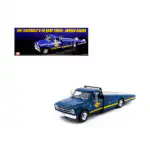 Chevrolet C30 Grúa 1967 Sunoco Racing Rampa Acme Escala 1/18 Azul Metal - Imagen 10
