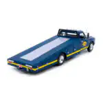 Chevrolet C30 Grúa 1967 Sunoco Racing Rampa Acme Escala 1/18 Azul Metal - Imagen 6