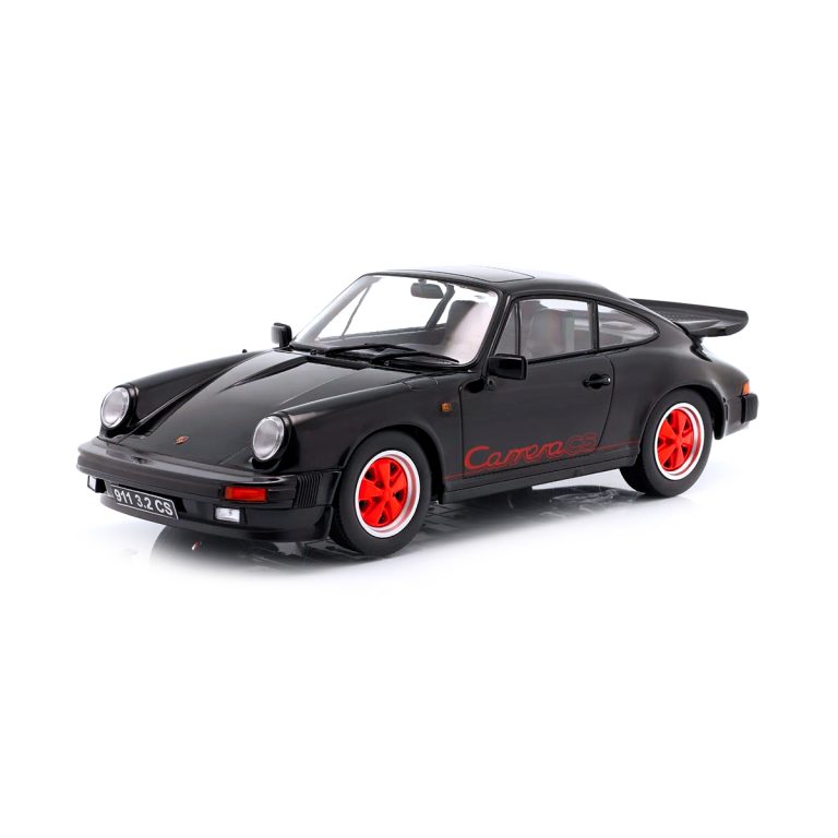 Porsche 911 Carrera Clubsport 1989 KK Scale Escala 1/18 Negro