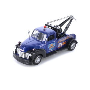Chevrolet Pickup 1953 Grúa Azul Welly Escala 1/24 Sin Caja