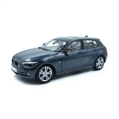 BMW Serie 1 2010 F20 Paragon Models Escala 1/18 Azul Metal
