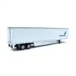 Tráiler Mack Pinnacle Negro con Caja First Gear Escala 1/64 - Imagen 9