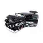 Mercury 1951 Custom Flamas Big Time Negro Jada Escala 1/24 - Imagen 2