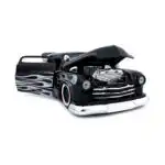 Mercury 1951 Custom Flamas Big Time Negro Jada Escala 1/24 - Imagen 7