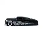Mercury 1951 Custom Flamas Big Time Negro Jada Escala 1/24 - Imagen 4
