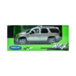 Chevrolet Tahoe 2008 SUV Plata Welly NEX Escala 1/24 - Imagen 10