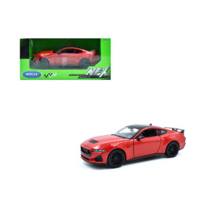 Ford Mustang GT 2024 Rojo Welly NEX Escala 1/24