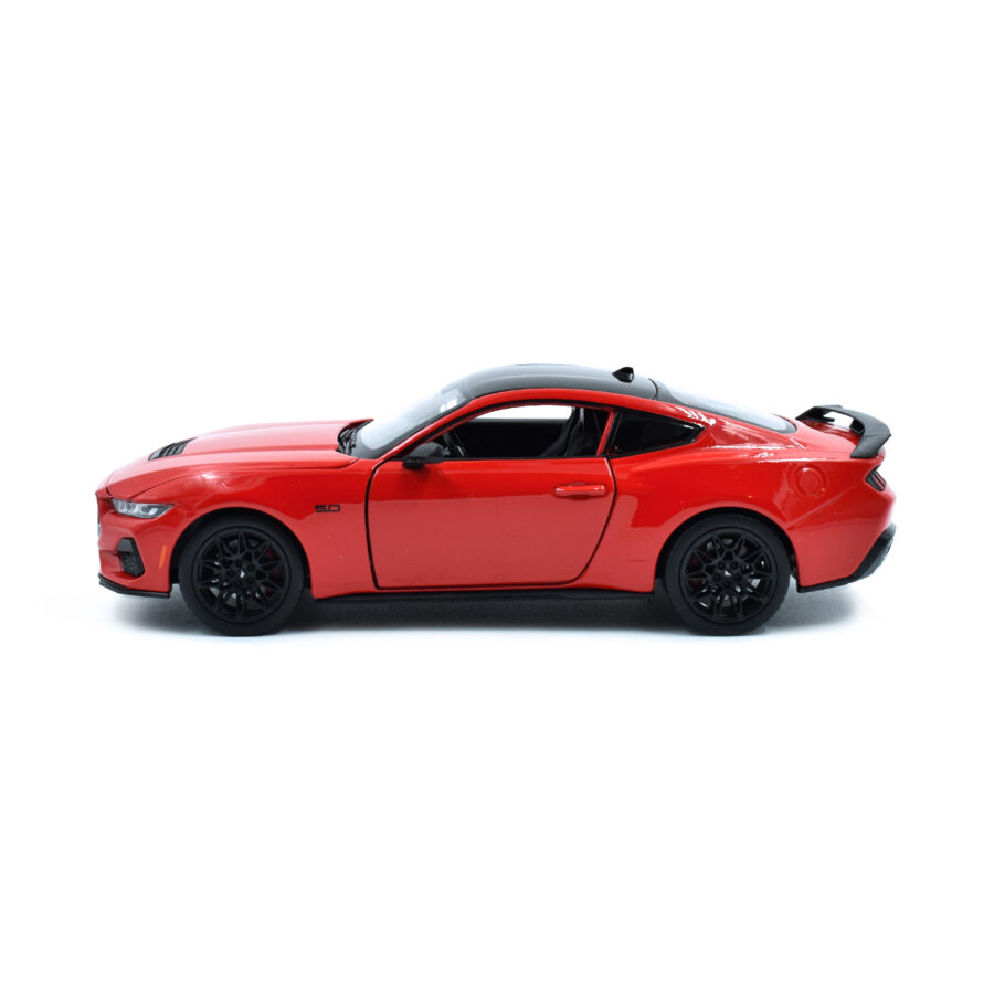 Welly 1967 Ford Mustang Gt 1 : 24 Ölçek Metal Model Araba Kırmızı