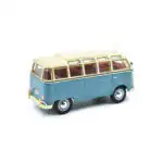 Volkswagen Bus Samba Combi Azul Cararama Escala 1/43 - Imagen 6