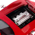 Toyota 2000 GT 1967 Clásico Rojo Jada Escala 1/24 Sin Caja - Imagen 7