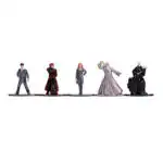 Harry Potter Set 20 Figuras Coleccionables Nano Metalfigs Jada - Imagen 8