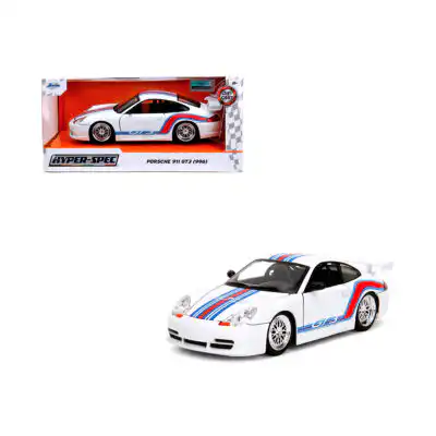 Porsche 911 GT3 (996) Hyper Spec Blanco Jada Escala 1/24