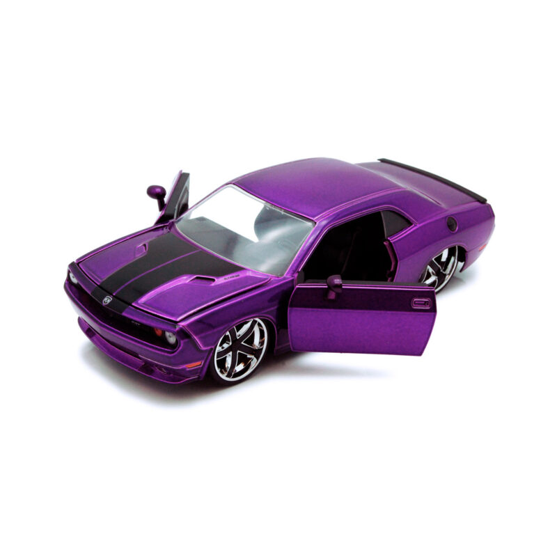 Dodge Challenger SRT8 2008 Big Time Muscle Jada 1/24 Sin Caja M