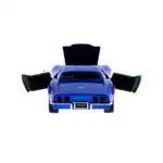 Corvette Stingray ZL1 1969 Jada Escala 1/24 Sin Caja - Imagen 6