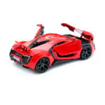 Lykan Hypersport Rápido y Furioso Jada Escala 1/24 Sin Caja - Imagen 6