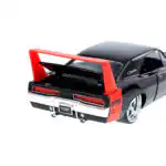 Dodge Charger Daytona 1969 Big Time Negro Jada 1/24 Sin Caja - Imagen 6