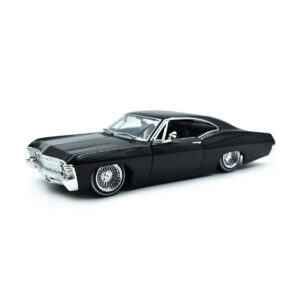 Chevy Impala Hard Top 1967 Custom Negro SL Jada 1/24 Sin Caja