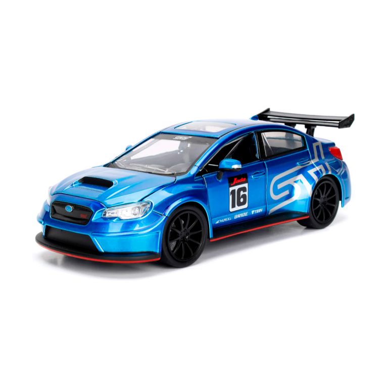 Subaru WRX STI 2016 Widebody JDM Tuners Jada Escala 1/24 Sin Caja