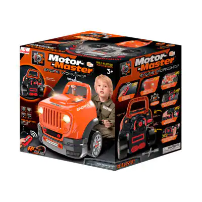 Jeep Cofre Interactivo Juguete Armable con Luz y Sonido DIY