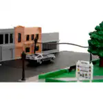 Diorama Volver Al Futuro Delorean Palacio De Justicia Jada Nano - Imagen 10