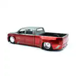 Chevrolet Silverado Dually 1999 Just Trucks Rojo Jada 1/24 - Imagen 7