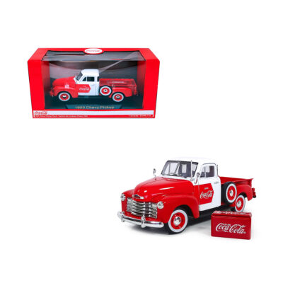 Chevrolet Pickup 1953 Coca Cola con Hielera Motor City 1/32