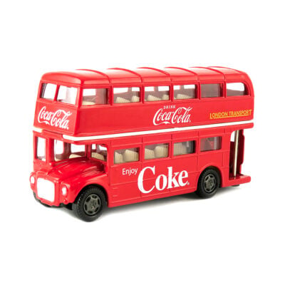 Autobús Coca Cola Doble Piso Londres Motor City Classics Escala 1/64