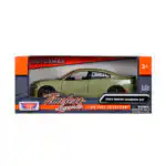 Dodge Charger SXT 2023 Timeless Legends Verde Motor Max 1/24 - Imagen 10