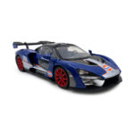 McLaren Senna Gulf Timeless Legends Motor Max Escala 1/24 - Imagen 5