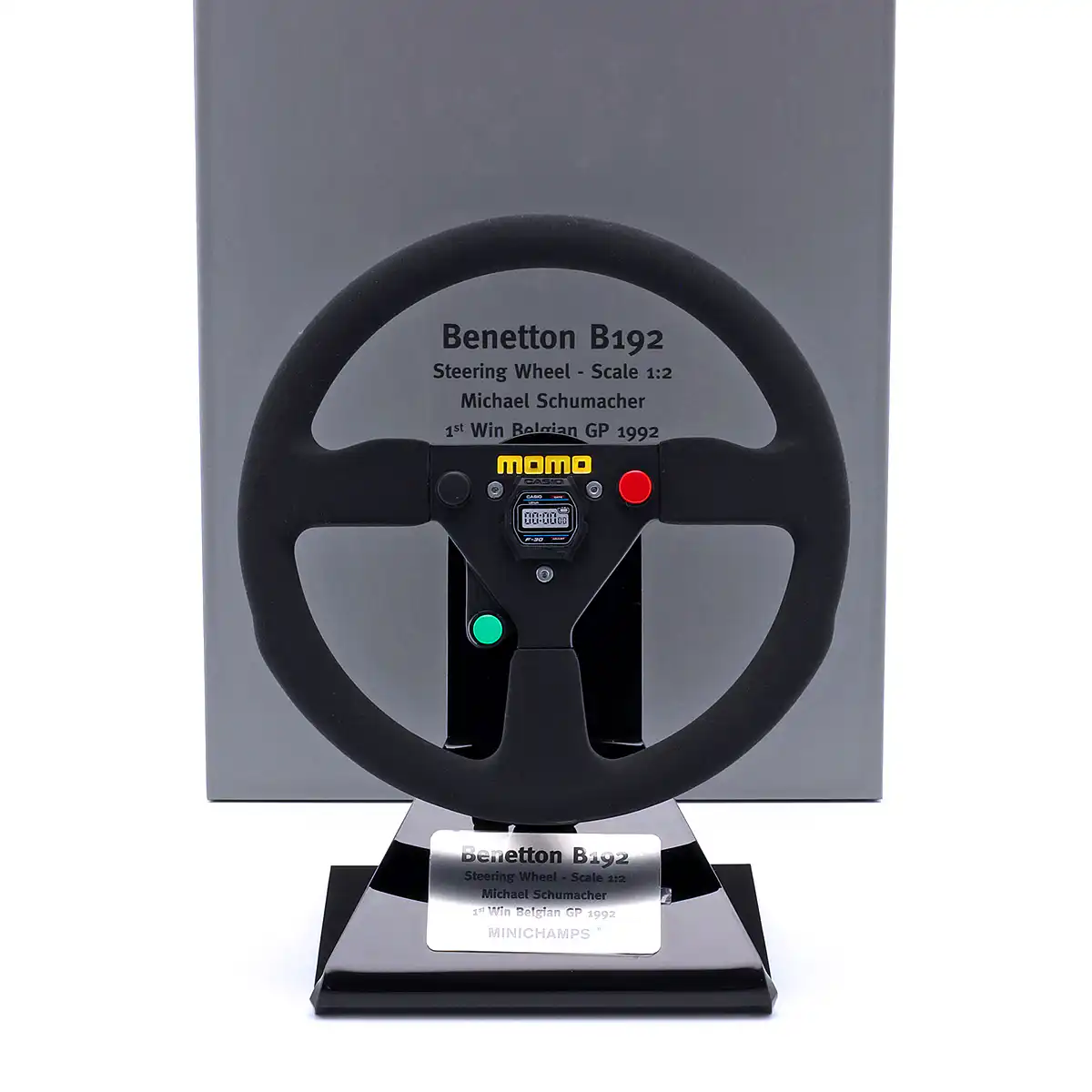 251920019SMS Michael Schumacher Volante Ganador SPA 1992 Minichamps 1/2