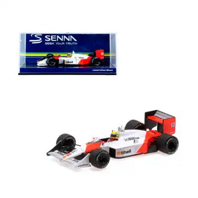 MINICHAMPS F1 1:43 A Senna McLaren Honda MP4-4 World Champion 1988 £115.08 - UK
