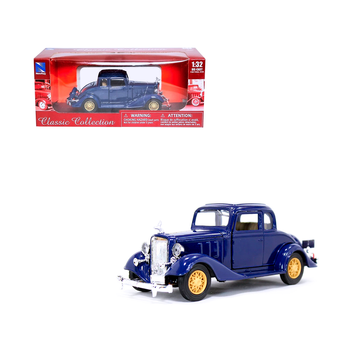 NewRay Chevy Coupe 5 Window 1933 Modellauto Im Maßstab 1:32 – Detailgetreu & Sammelwürdig