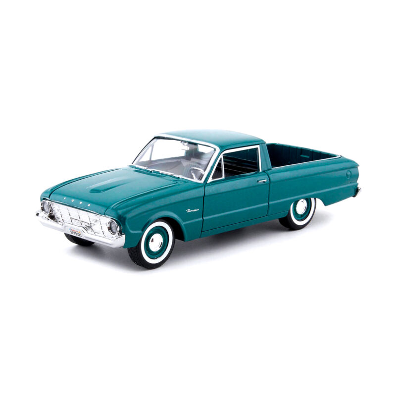 Ford Ranchero 1960 Pickup Verde Motor Max Escala 1/24 Sin Caja