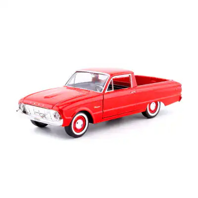 Ford Ranchero 1960 Pickup Rojo Motor Max Escala 1/24 Sin Caja