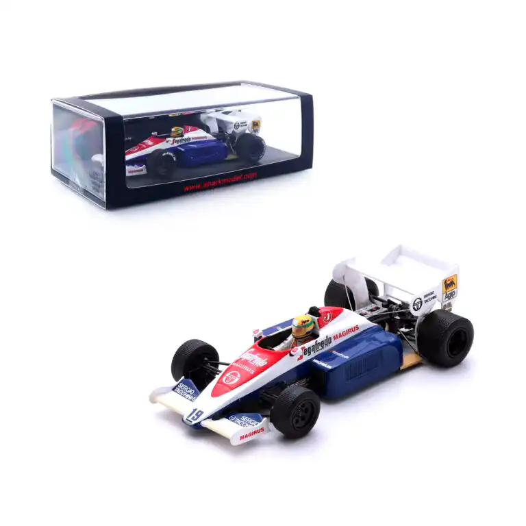 Ayrton Senna Toleman TG184 British GP F1 1984 Spark 1/43