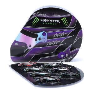 Lewis Hamilton Set 7 Piezas Campeón del Mundo Minichamps 1/43