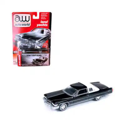 Cadillac Coupe DeVille 1976 Land Yachts Auto World 1/64 BK
