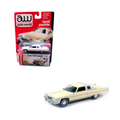 Cadillac Coupe DeVille 1976 Land Yachts Auto World 1/64 CRM