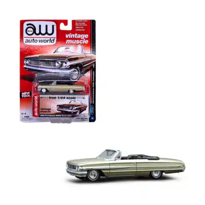 Ford Galaxie 500XL 1964 Convertible Vintage Auto World 1/64
